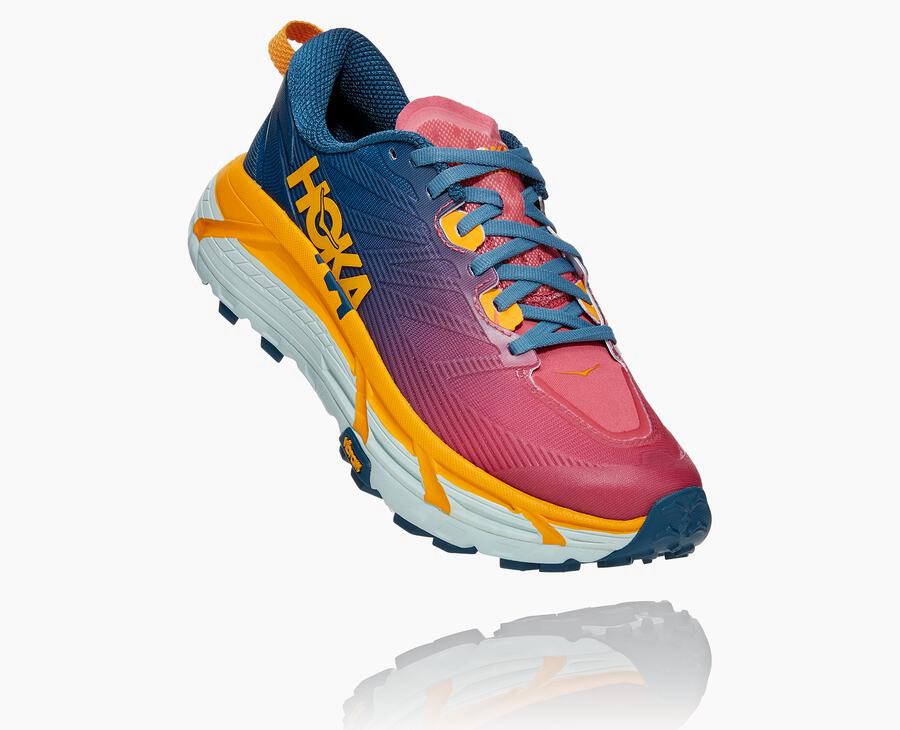 Dámske Trail Tenisky Hoka One One Zlavy - Mafate Speed 3 - Modre 31087-JNPO